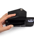 New York | Genuine Leather Crossbody iPhone Case
