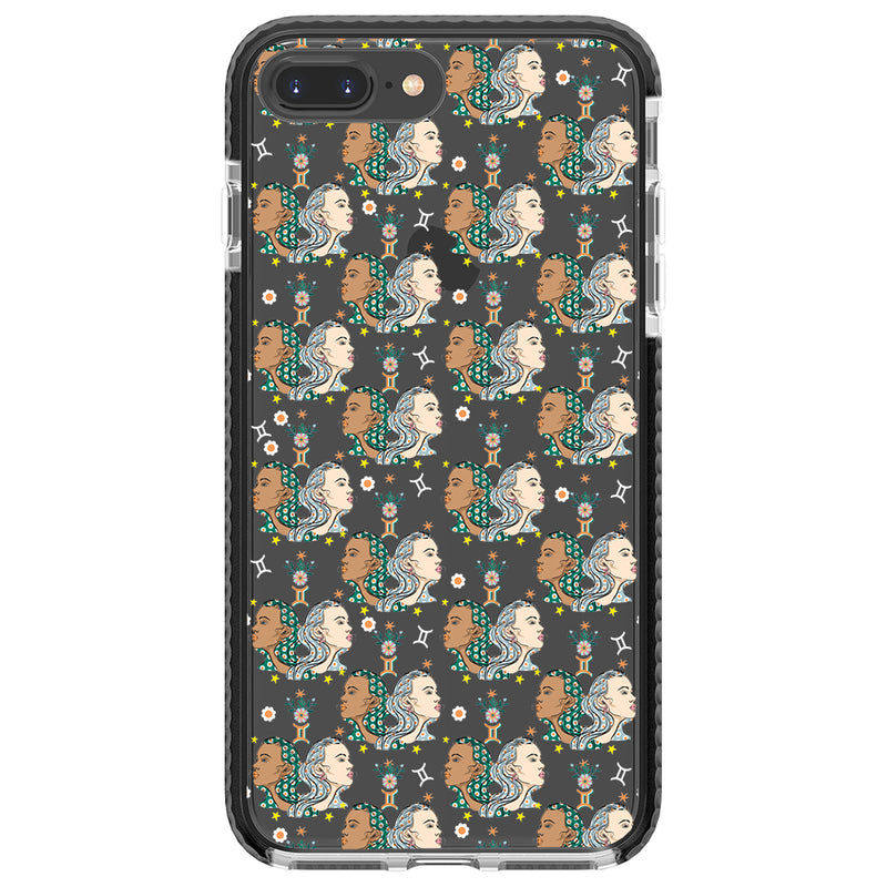 Gemini - Zodiac Mosaic iPhone Case