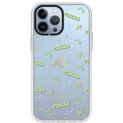 Pisces Celestial Monogram iPhone Case