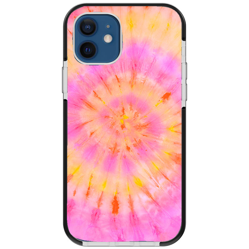 Tie-Dye Pink Impact iPhone Case