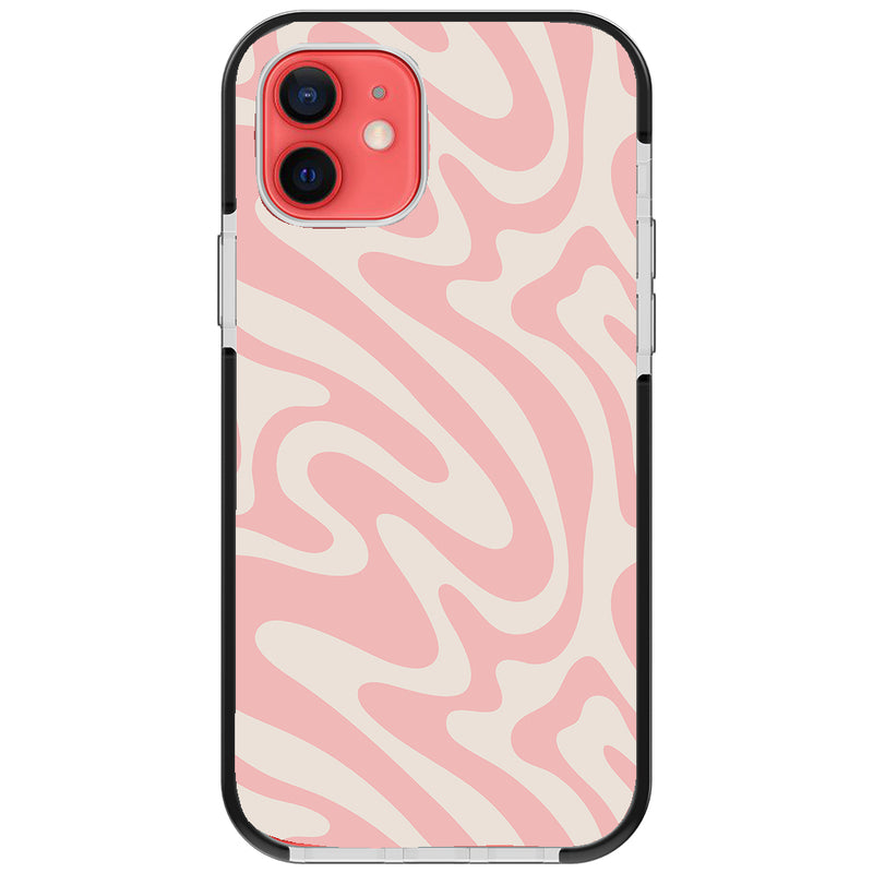 Strawberry Swirl Impact iPhone Case