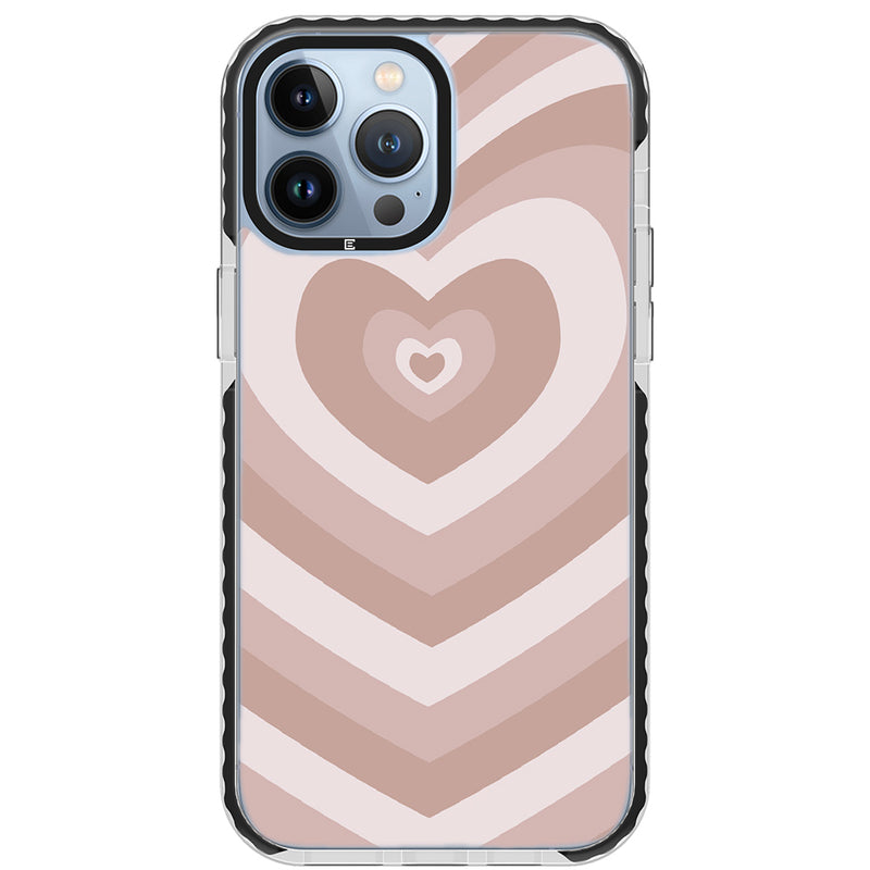 Nude Heart Impact iPhone Case