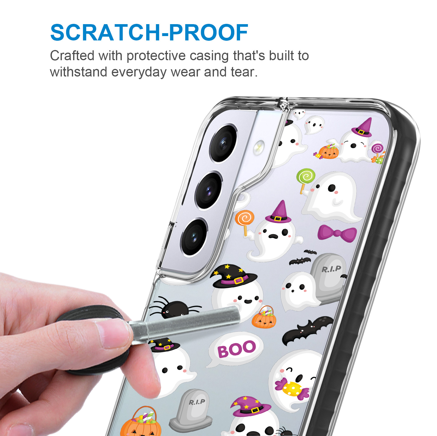 Boo Collage-Witch Theme Samsung Phone Case – BingCases