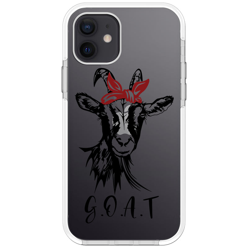 Goat Wearing Bandana Impact iPhone Case