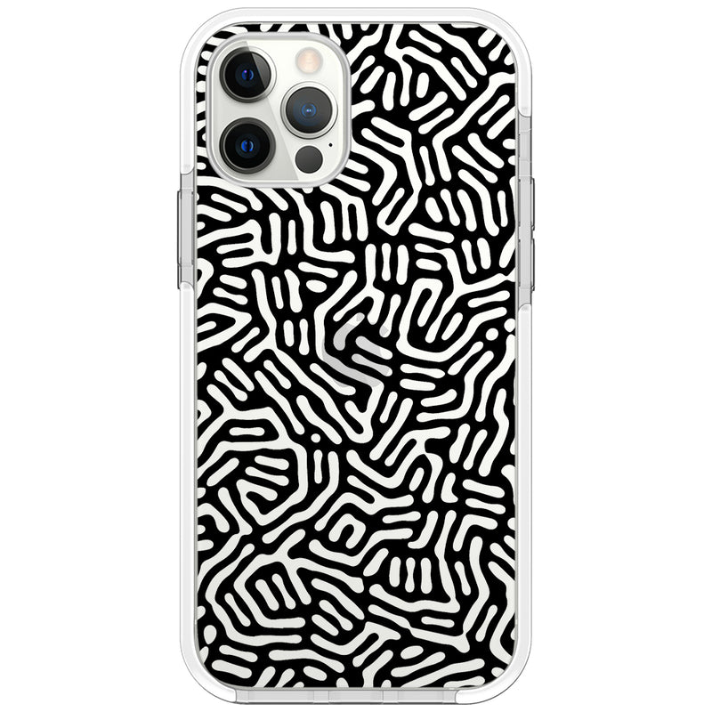 Abstract Doodle iPhone Case