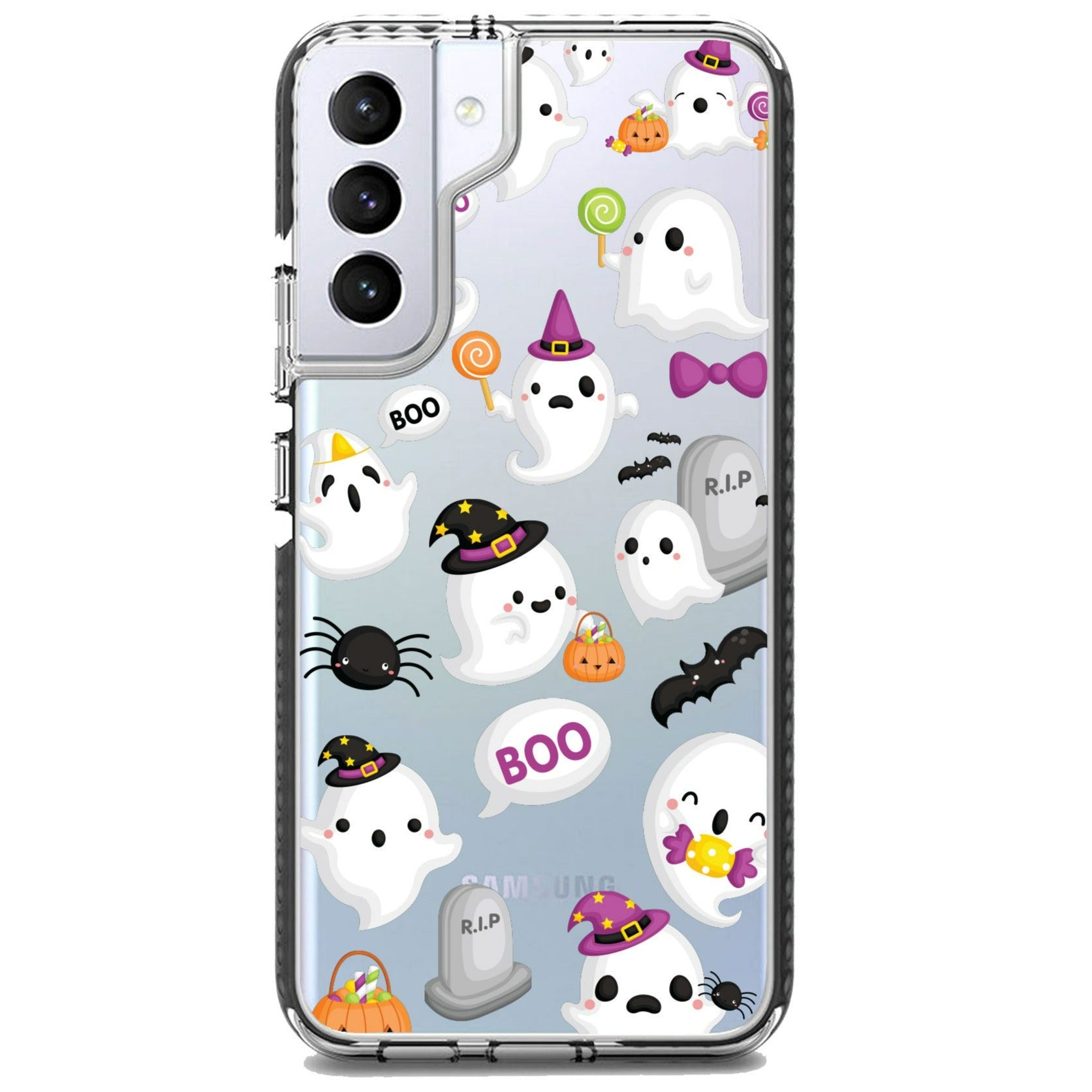 Boo Collage-Witch Theme Samsung Phone Case – BingCases