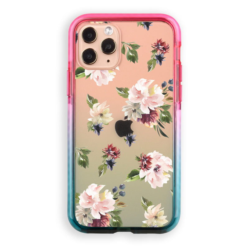 Blush Plum Flowers iPhone Case