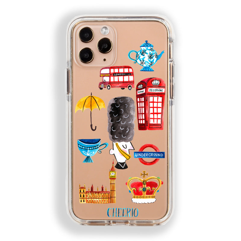London City Travel Collage iPhone Case