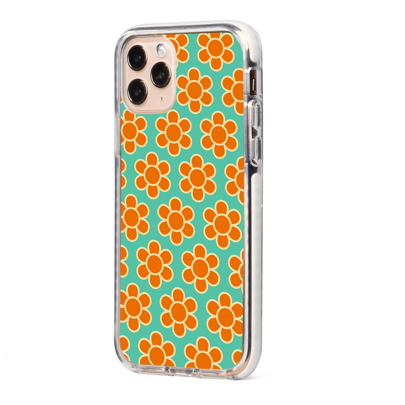 Quirky Flowers Impact iPhone Case