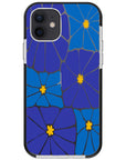 Azure Blooms iPhone Case