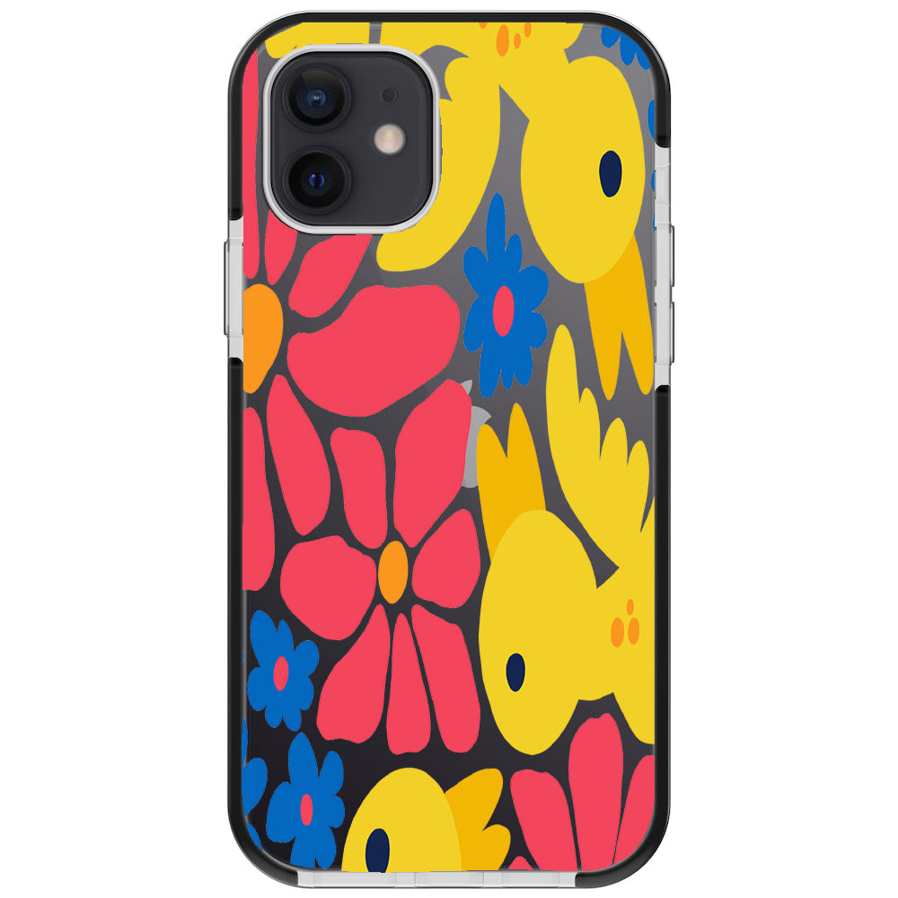 Bird and Bloom Garden iPhone Case