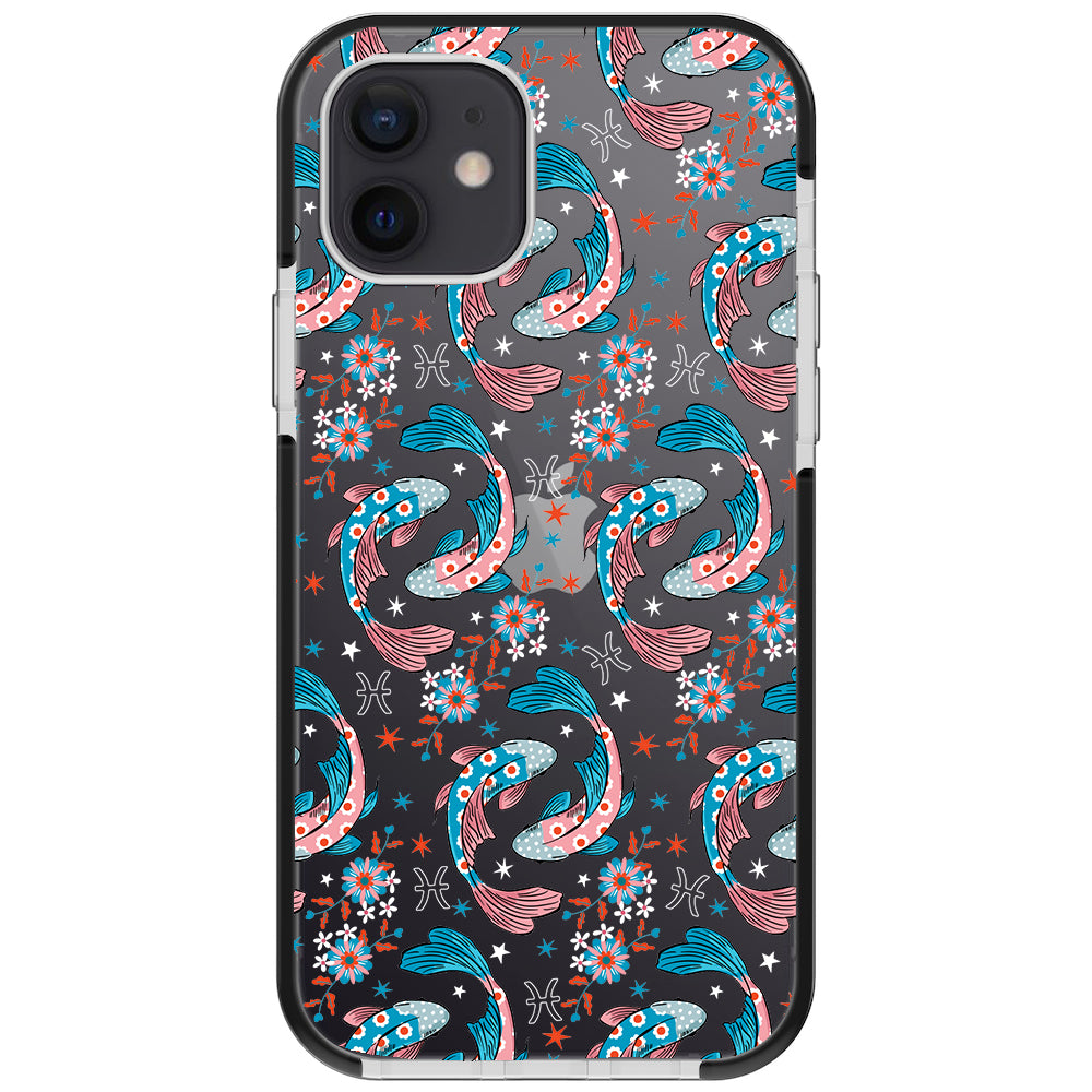 Pisces - Zodiac Mosaic iPhone Case