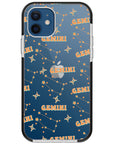 Gemini Celestial Monogram iPhone Case