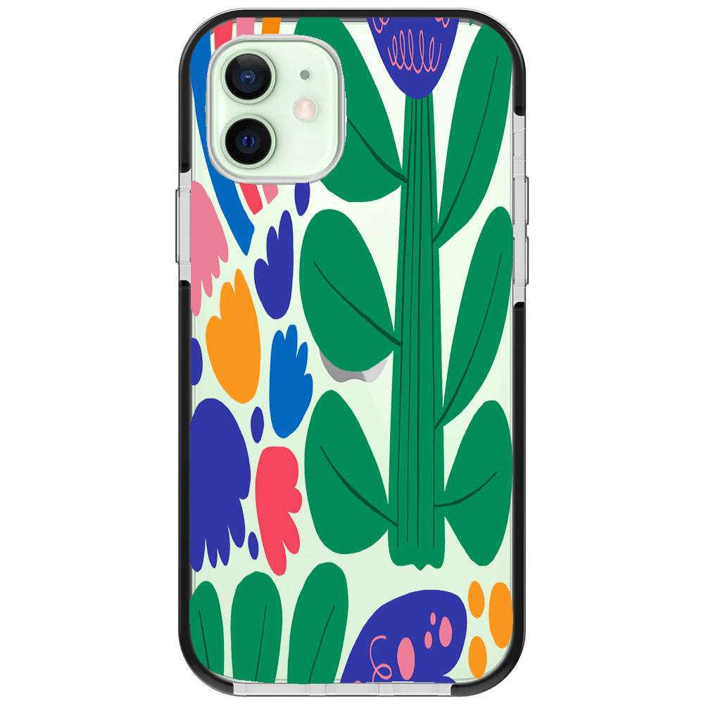 Color Blast Floral iPhone Case