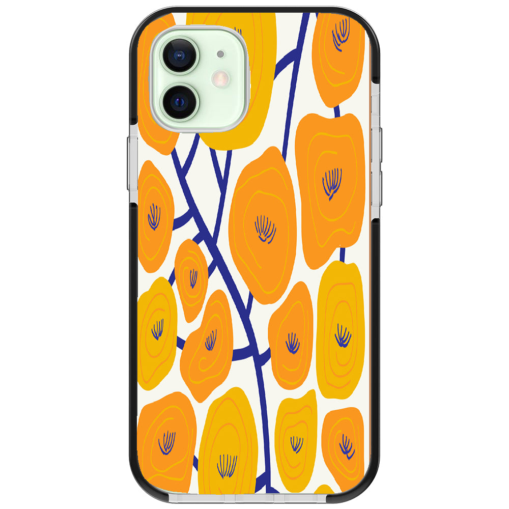 Orange Puppy Fields iPhone Case