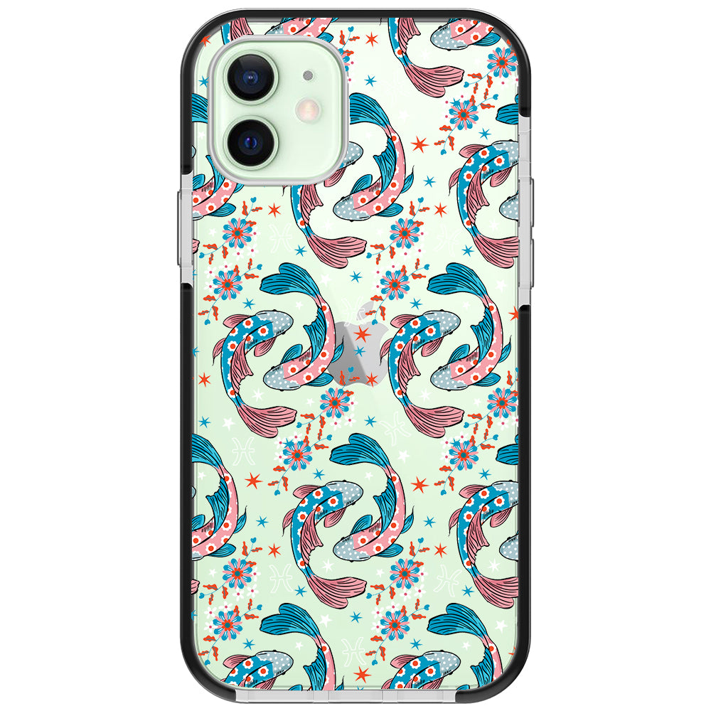 Pisces - Zodiac Mosaic iPhone Case