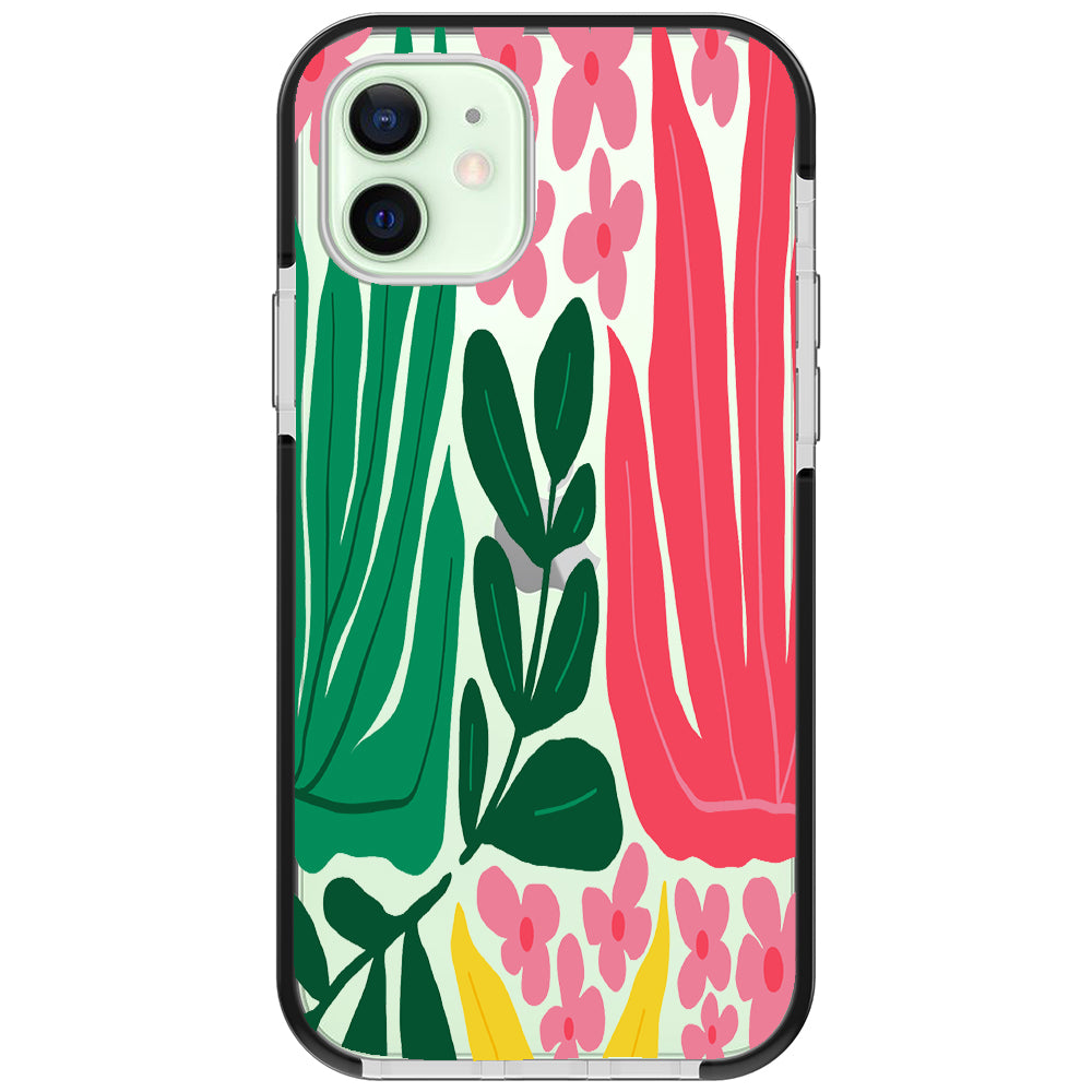 Sunshine Floral Burst iPhone Case