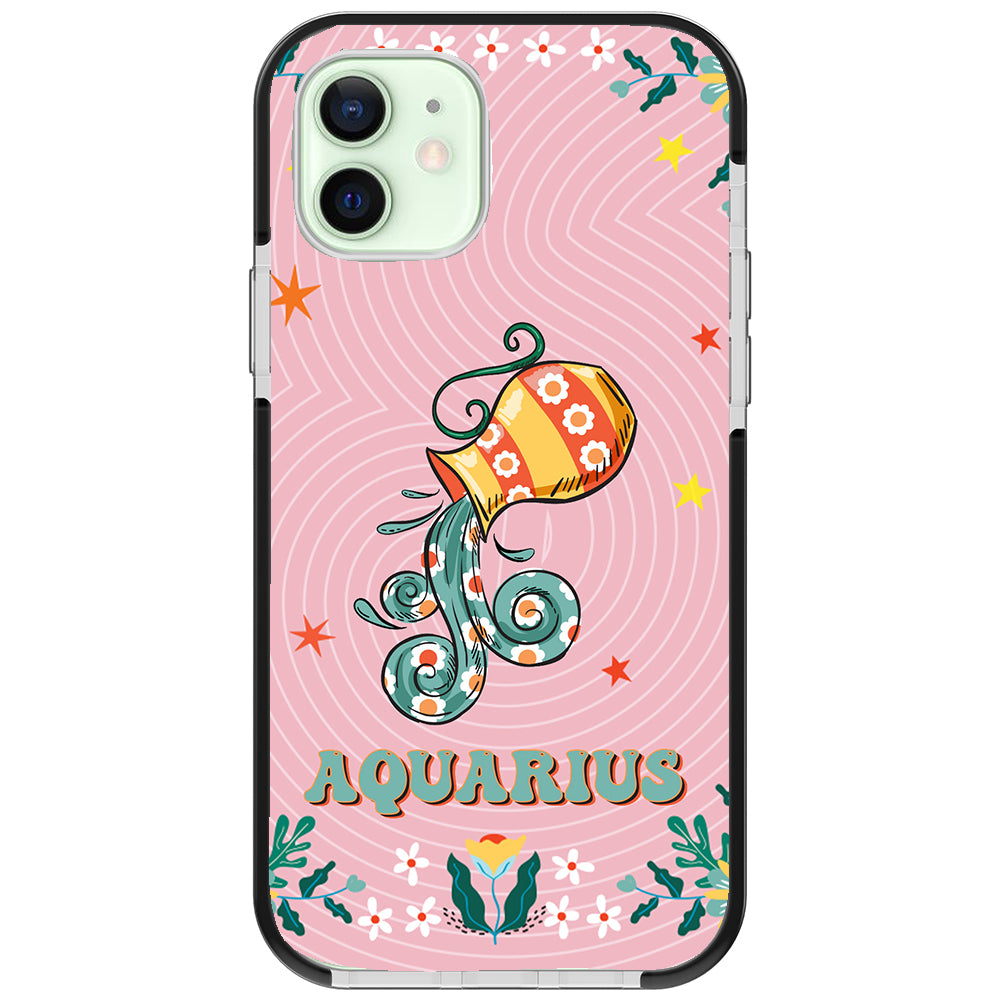 Aquarius Stellar Sign iPhone Case