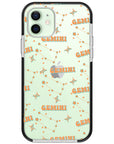 Gemini Celestial Monogram iPhone Case