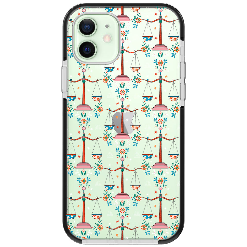 Libra - Zodiac Mosaic iPhone Case