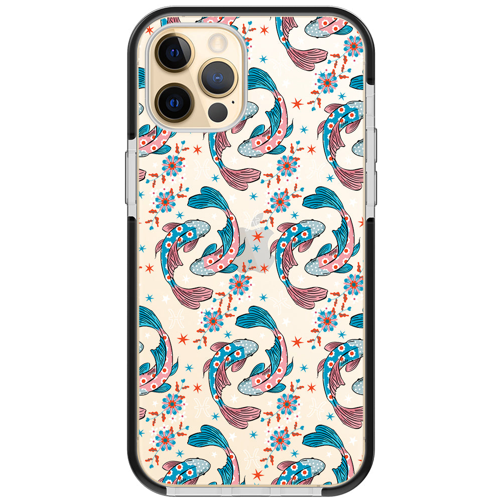 Pisces - Zodiac Mosaic iPhone Case