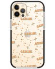 Gemini Celestial Monogram iPhone Case