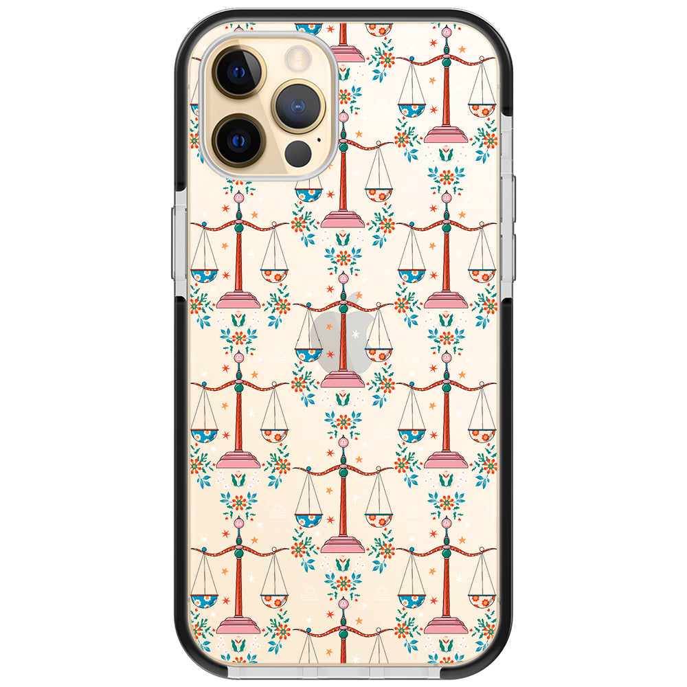 Libra - Zodiac Mosaic iPhone Case