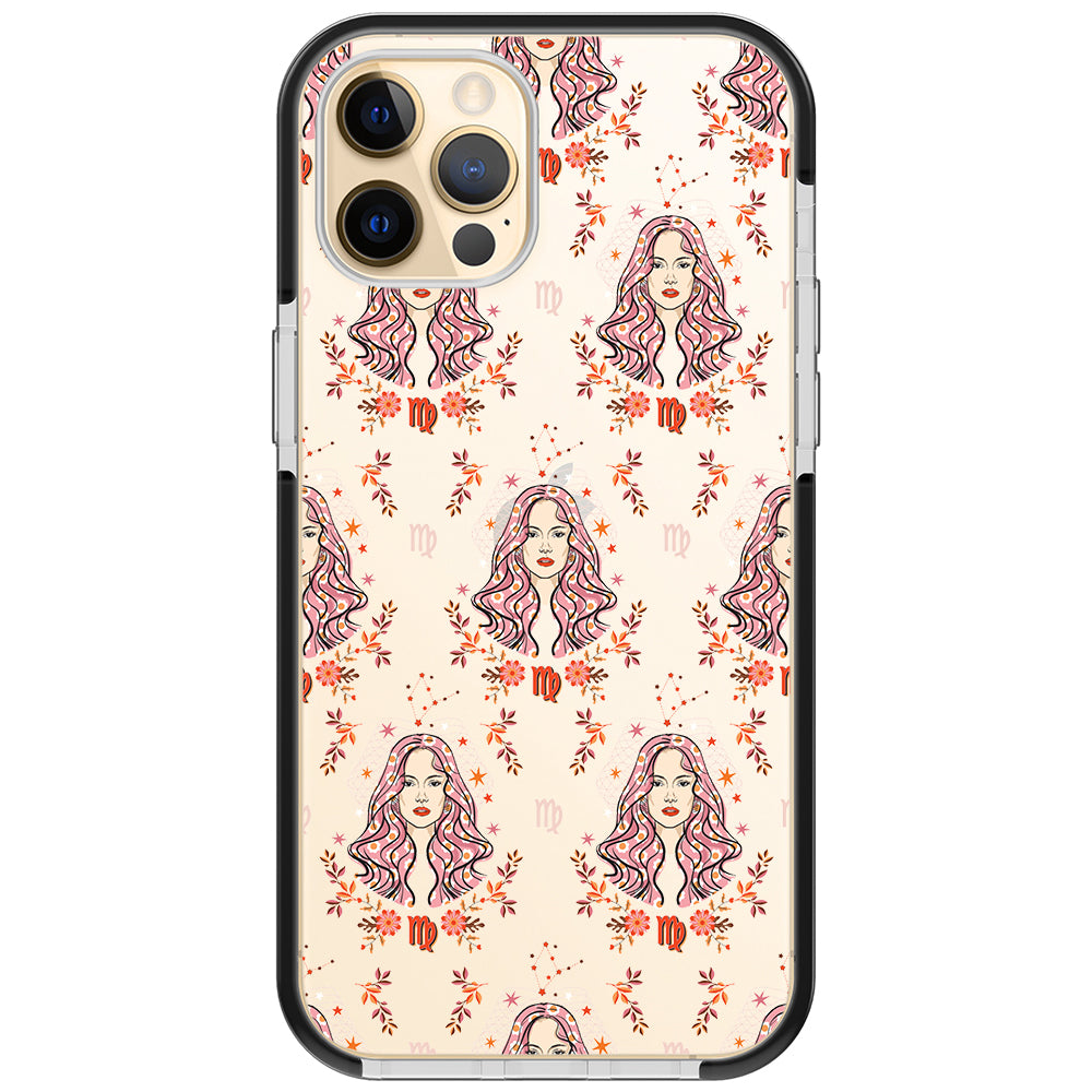 Virgo - Zodiac Mosaic iPhone Case