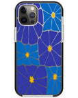 Azure Blooms iPhone Case