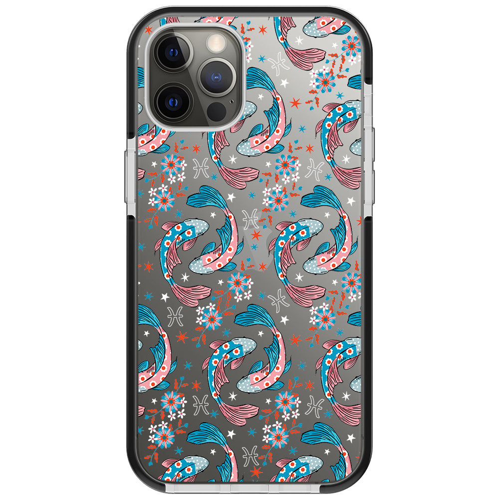 Pisces - Zodiac Mosaic iPhone Case