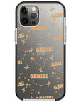 Gemini Celestial Monogram iPhone Case