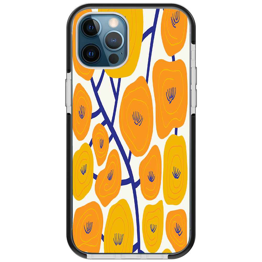 Orange Puppy Fields iPhone Case