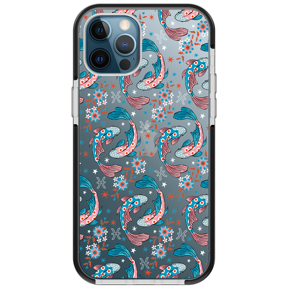 Pisces - Zodiac Mosaic iPhone Case