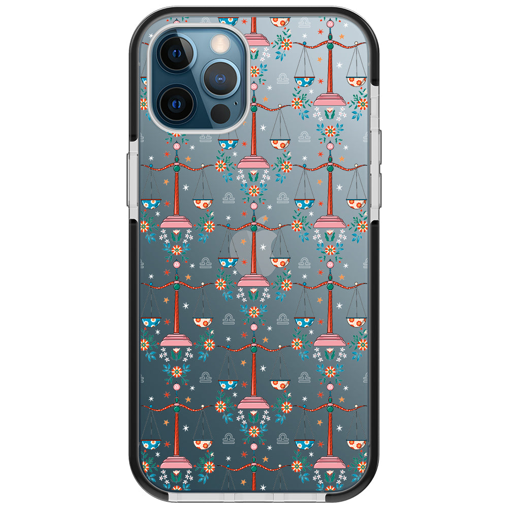 Libra - Zodiac Mosaic iPhone Case