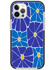 Azure Blooms iPhone Case