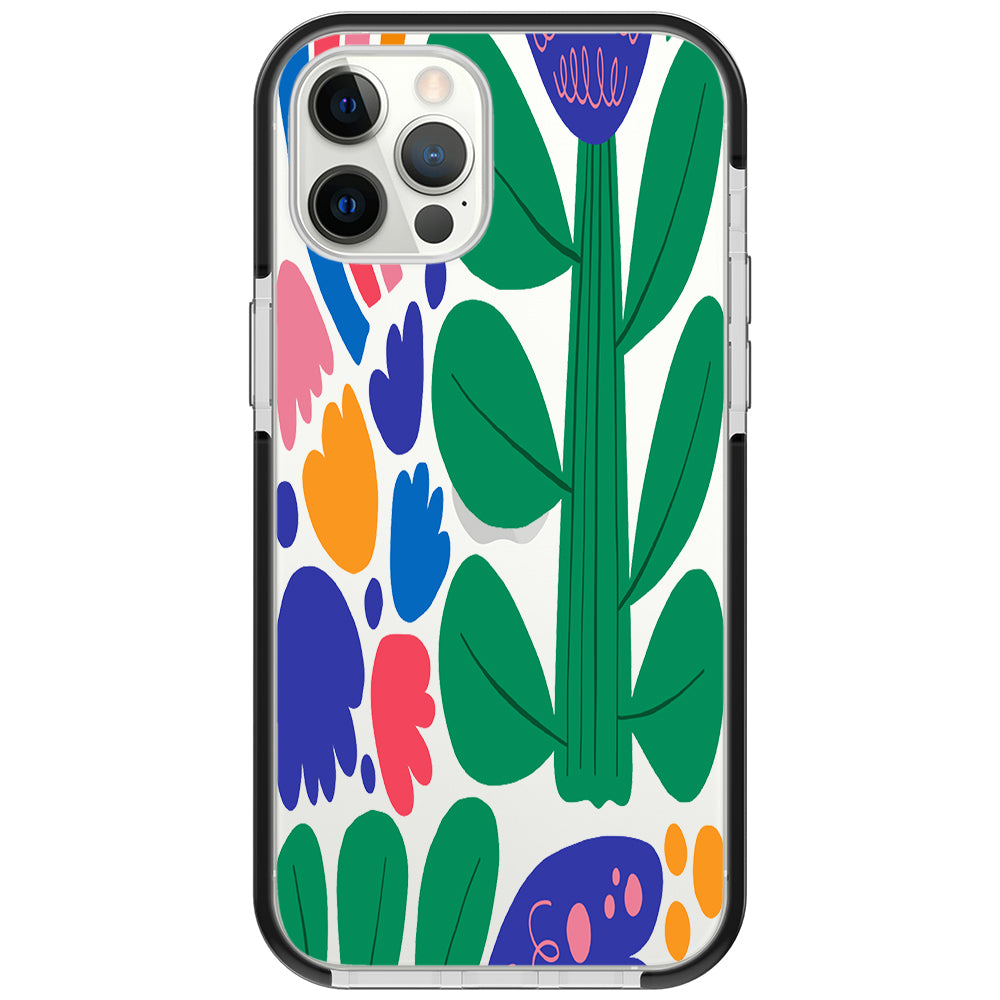 Color Blast Floral iPhone Case