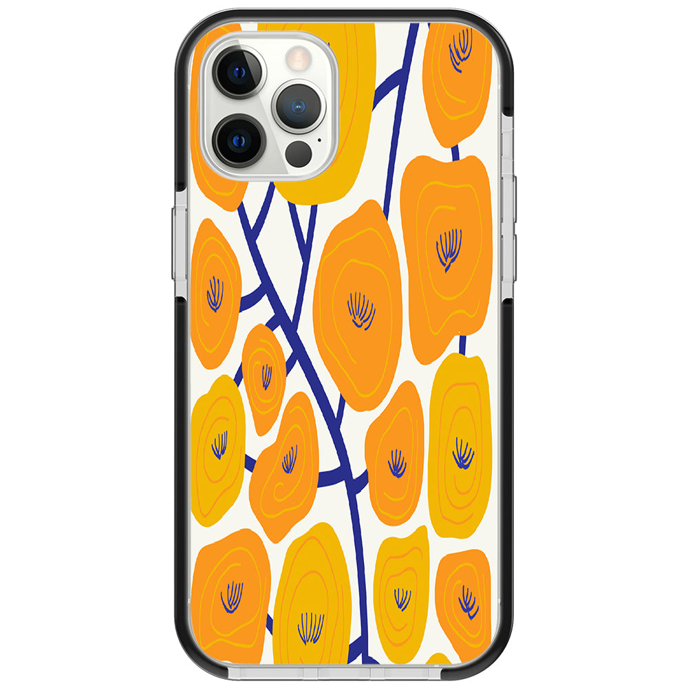 Orange Puppy Fields iPhone Case