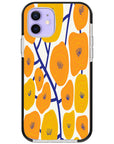 Orange Puppy Fields iPhone Case