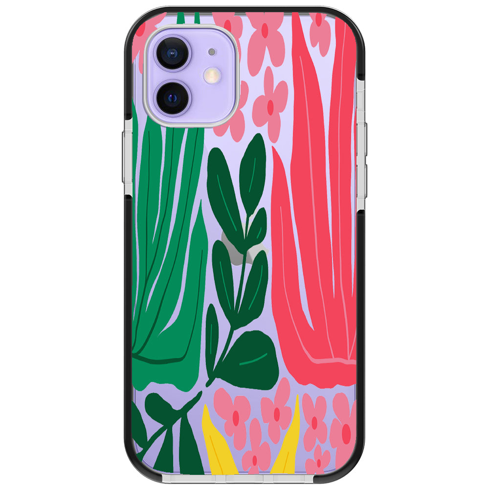 Sunshine Floral Burst iPhone Case