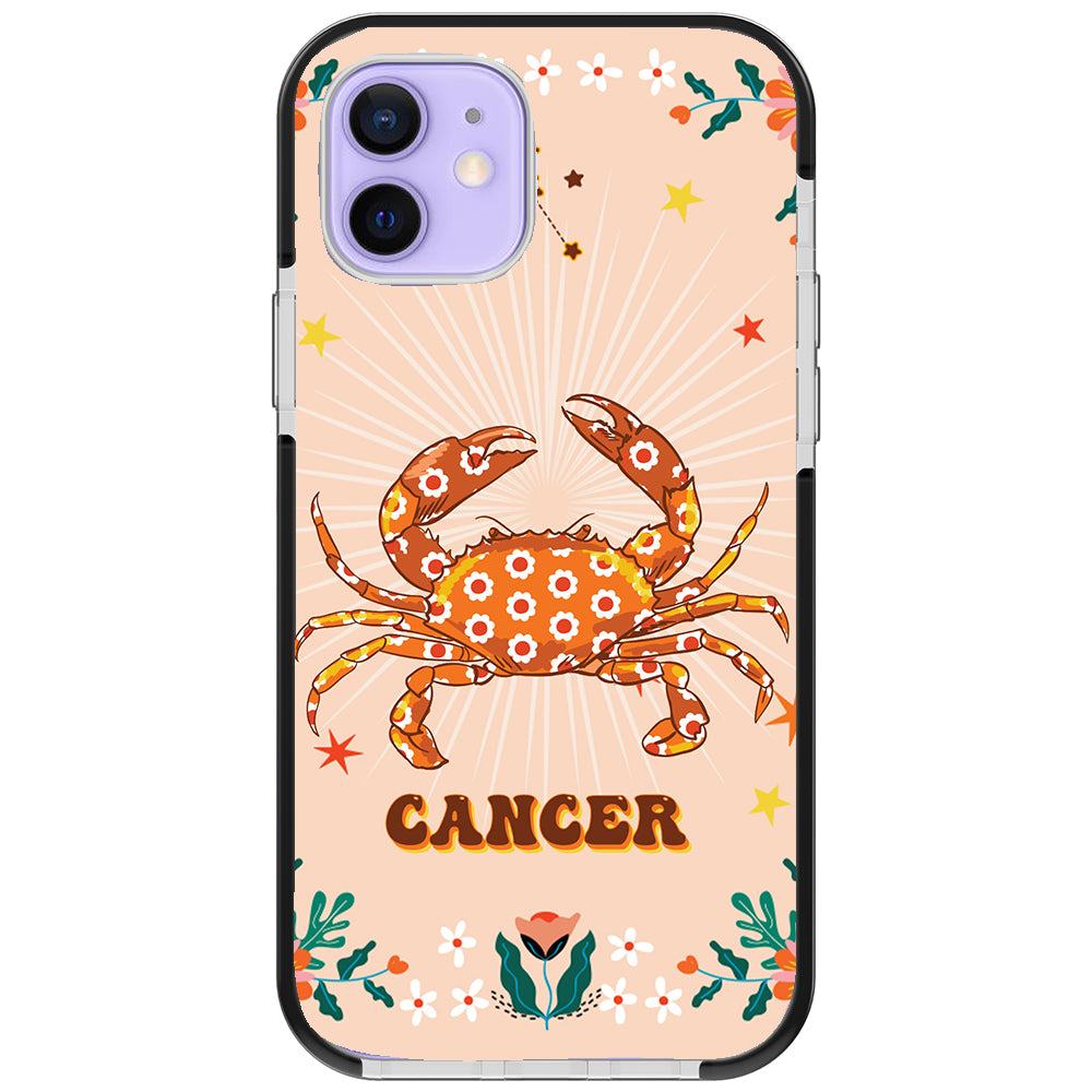 Cancer Pastel Stellar Sign iPhone Case