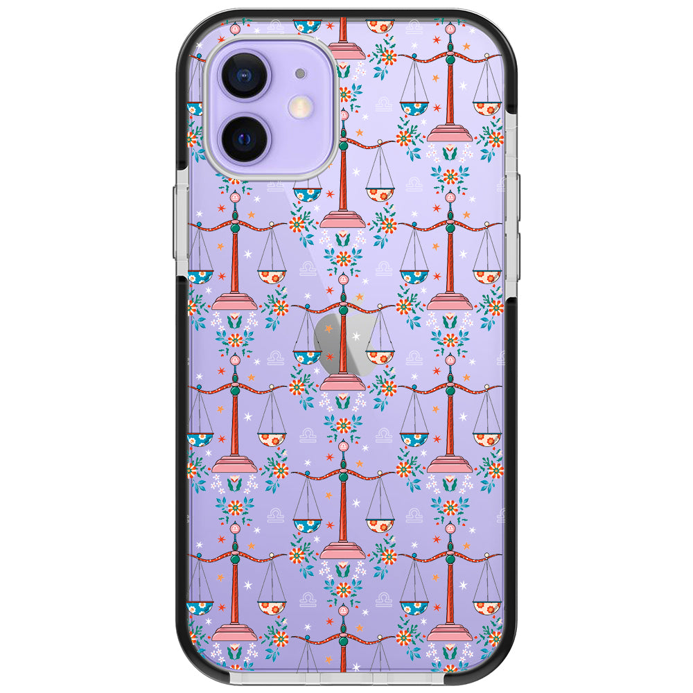 Libra - Zodiac Mosaic iPhone Case