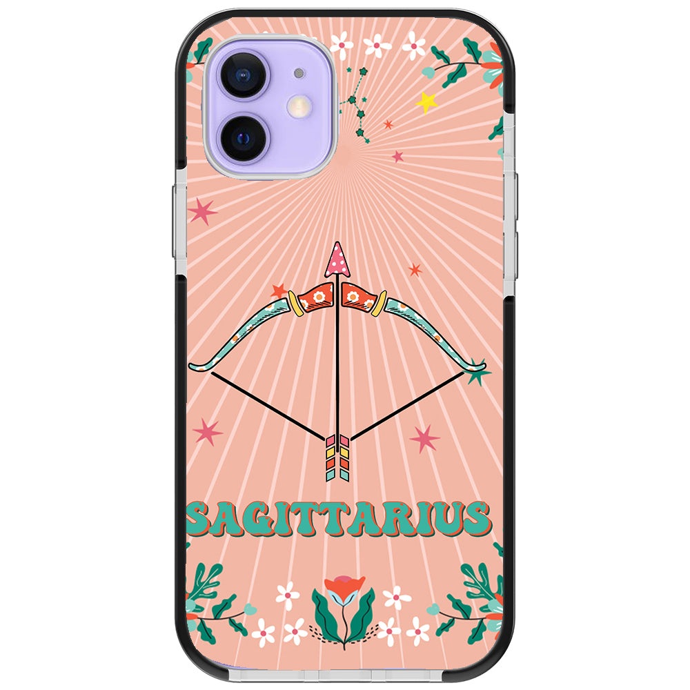 Sagittarius Stellar Sign iPhone Case