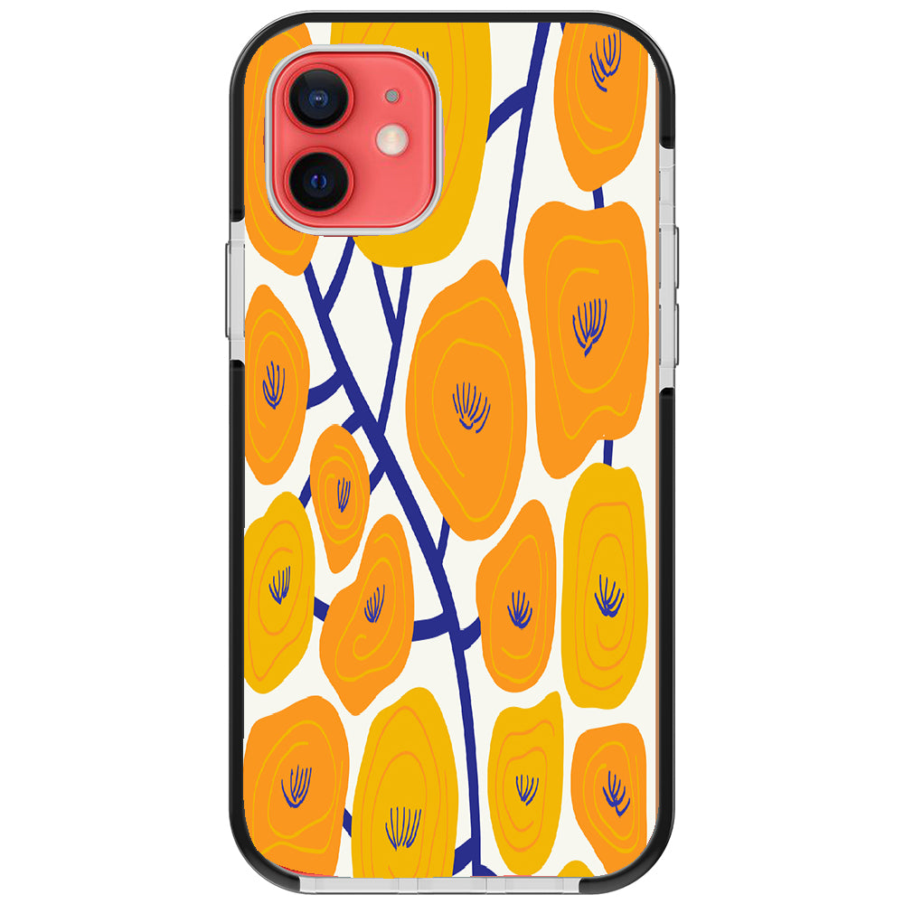 Orange Puppy Fields iPhone Case