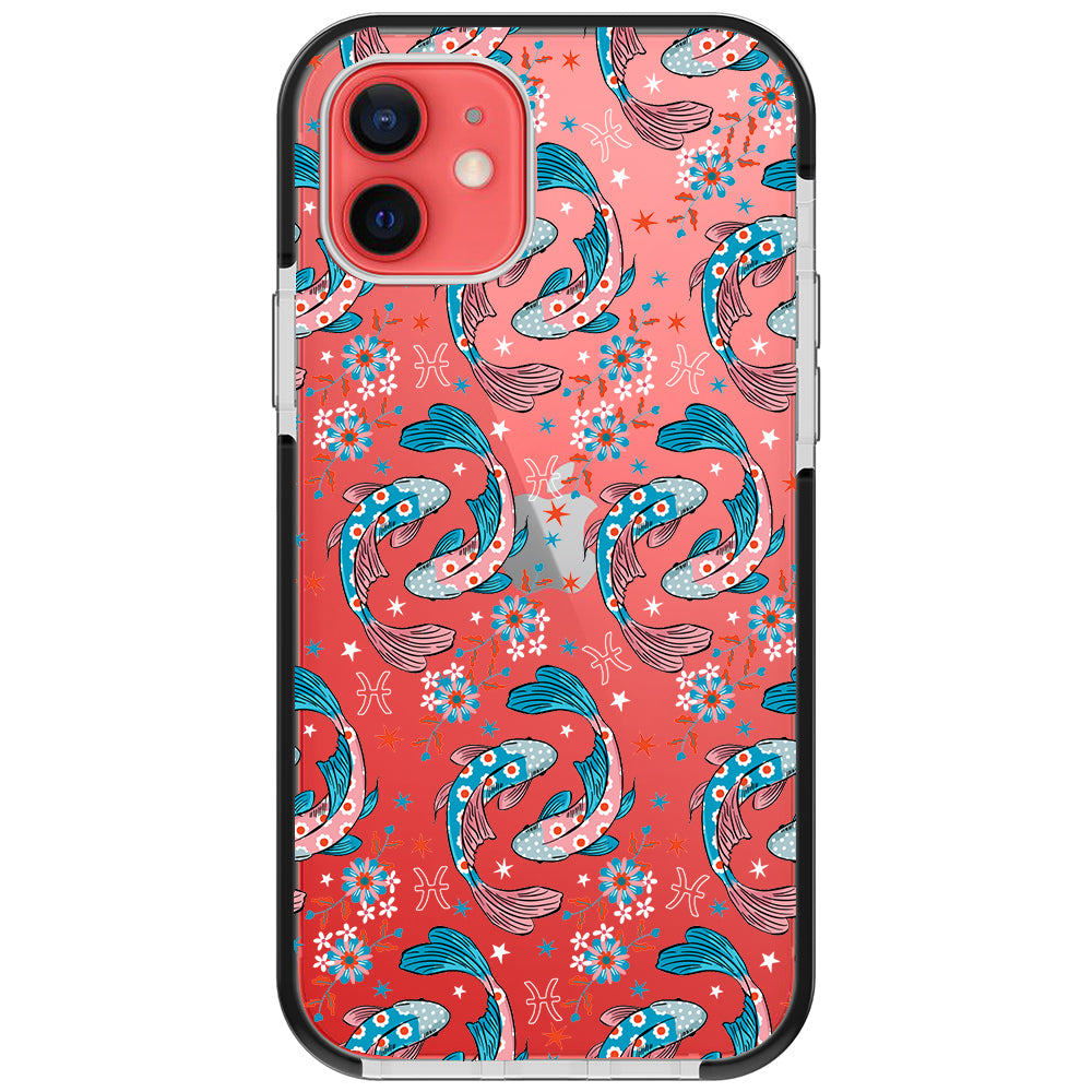 Pisces - Zodiac Mosaic iPhone Case