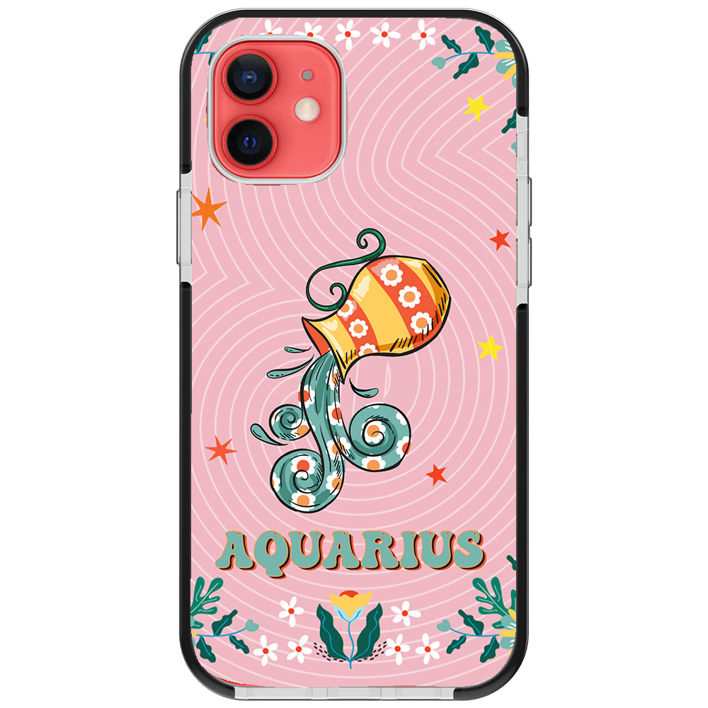 Aquarius Stellar Sign iPhone Case