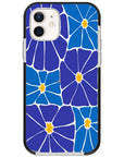 Azure Blooms iPhone Case