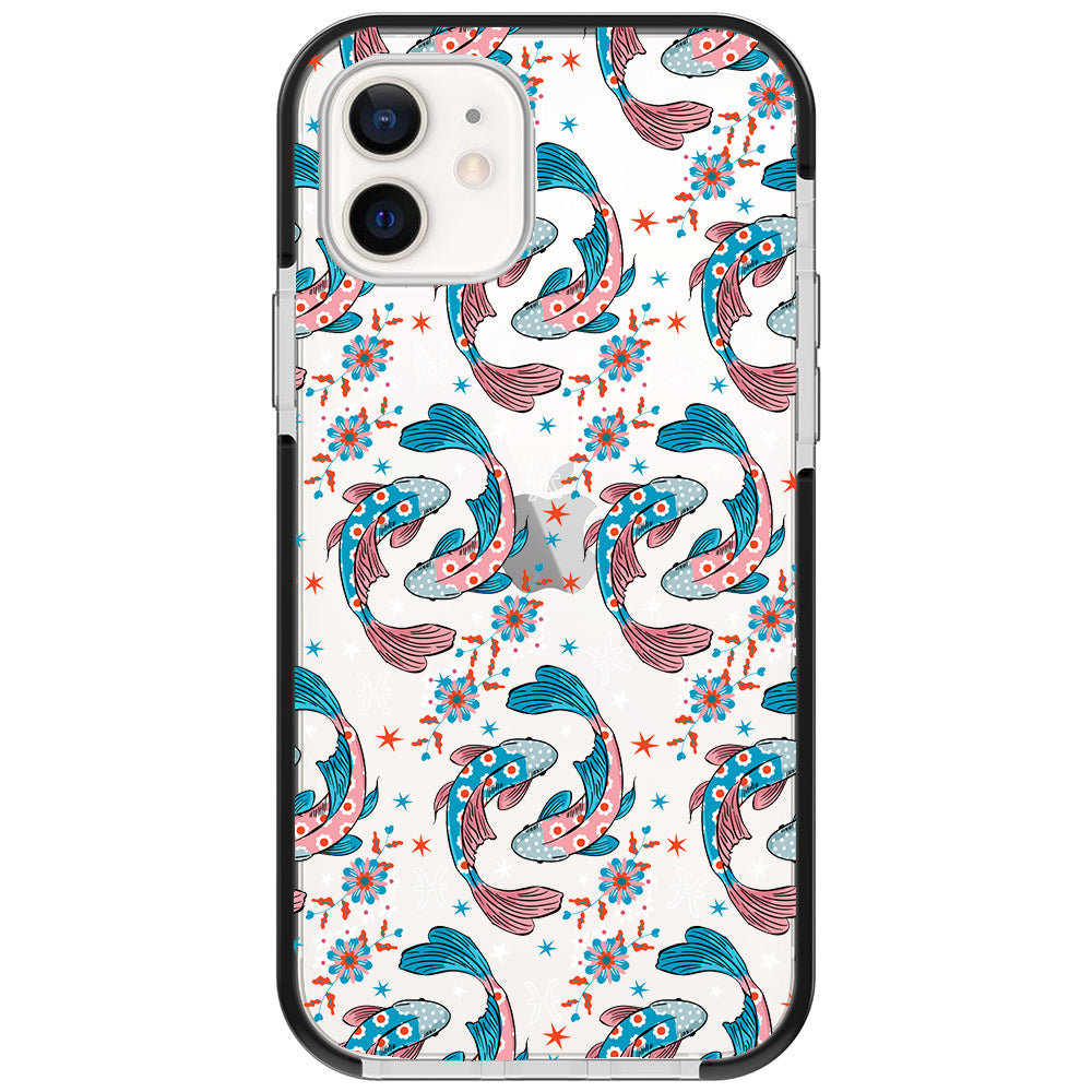 Pisces - Zodiac Mosaic iPhone Case