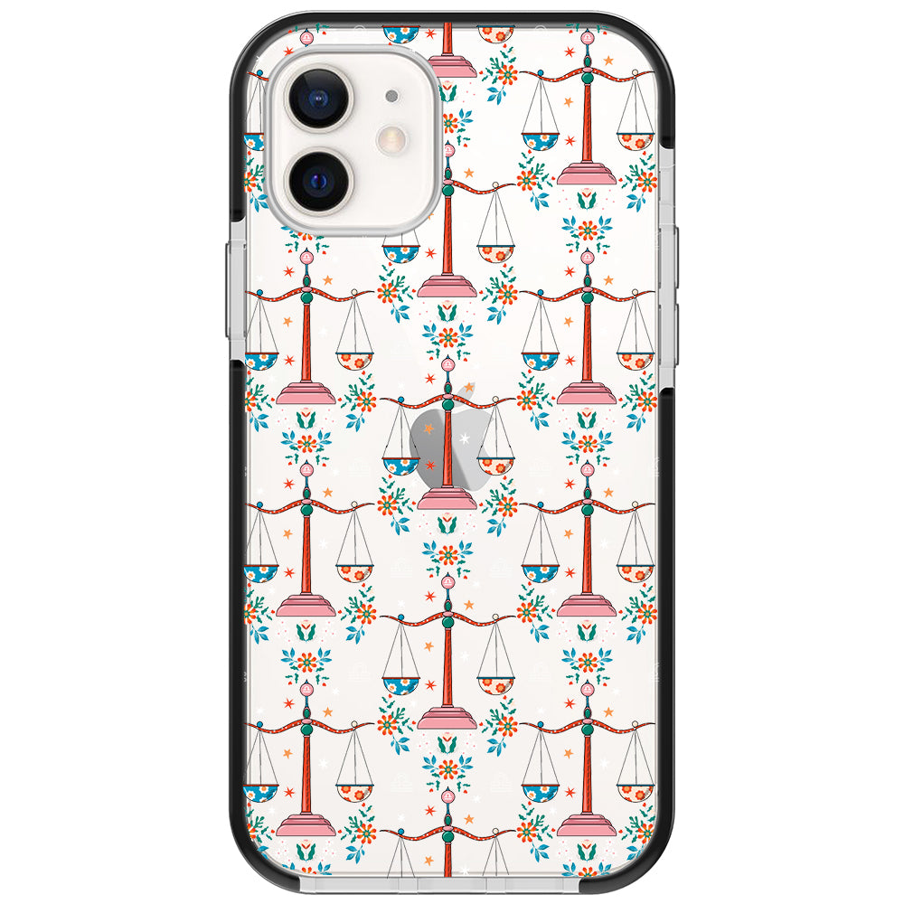 Libra - Zodiac Mosaic iPhone Case