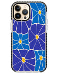 Azure Blooms iPhone Case