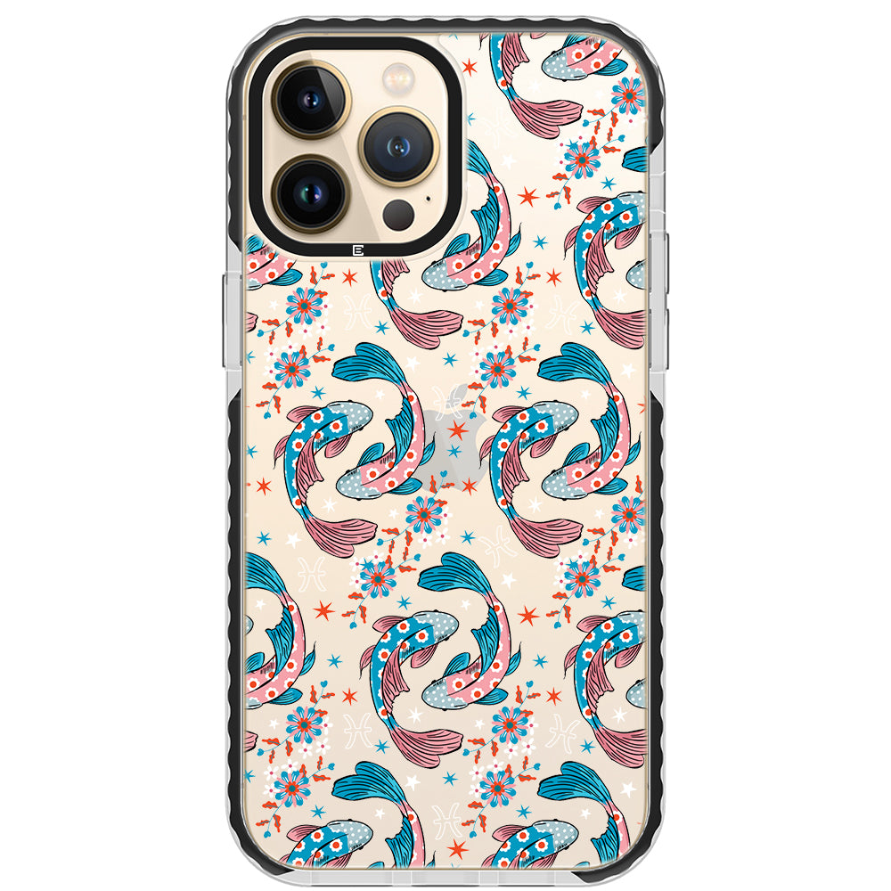 Pisces - Zodiac Mosaic iPhone Case